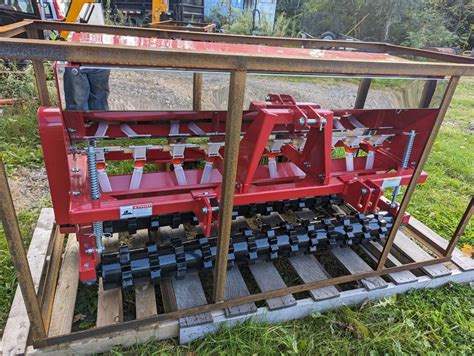 no till drill for skid steer|small no till drill 3pt.